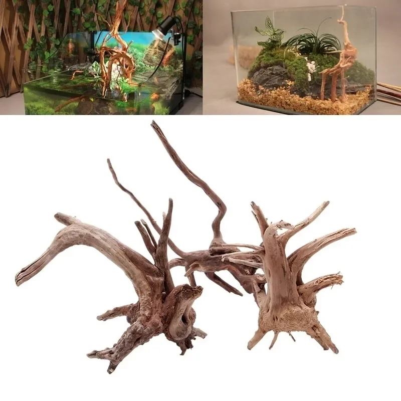 Aquarium Plant Roots - Natural Tree Trunk Driftwood Aquarium Fish