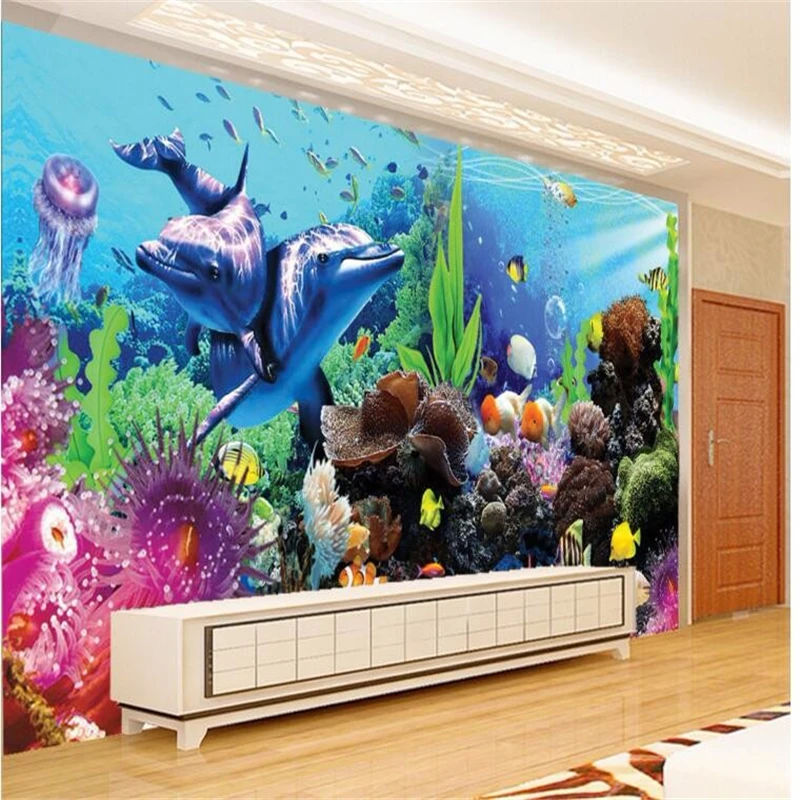 Planted Aquarium Photos - beibehang custom tereo tropical fish aquarium