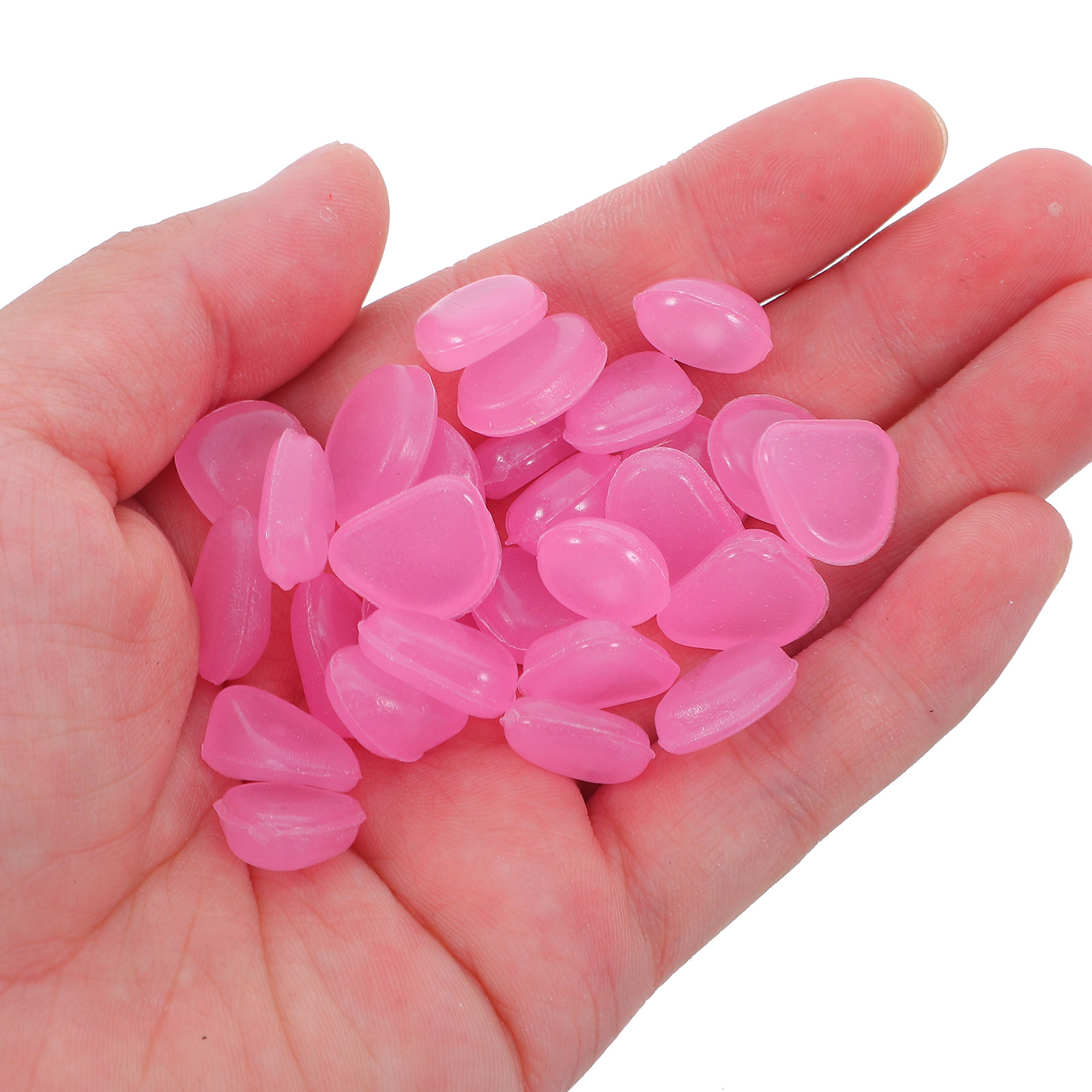 Aquarium Plant - 400Pcs Night Glow Stones Luminous Pebbles