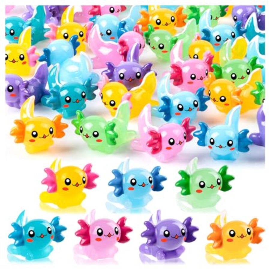 Planted Aquarium Mini - Pcs Mini Resin Axolotl, Miniature Animal