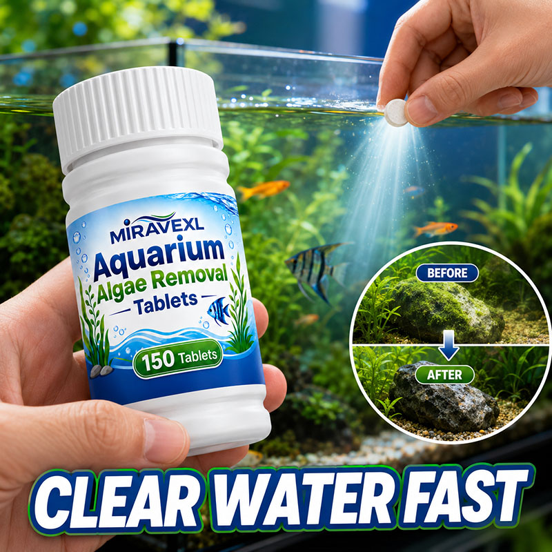 Aquarium Plant - MIRAVEXL 150 Aquarium Algae Removal Tablets,