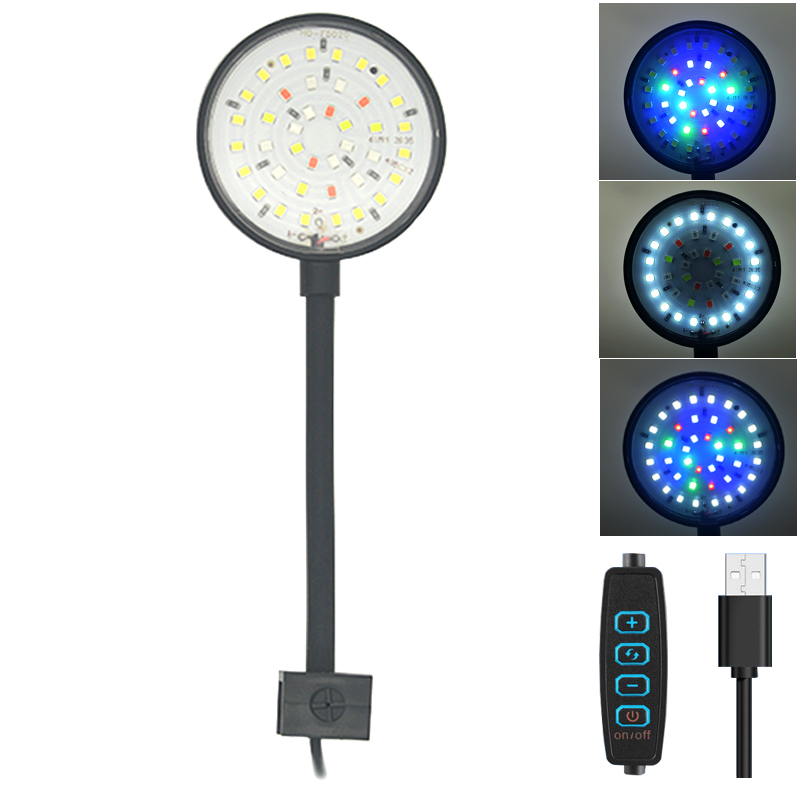 USB Aquarium LED Lamp Fish Tan - огляд і ціна Planted Aquarium Mini