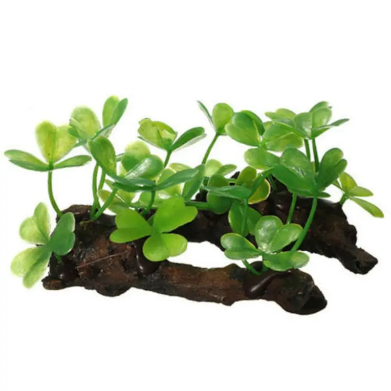 Plastic Artificial Turtle Tree - огляд і ціна Aquarium Plant Roots