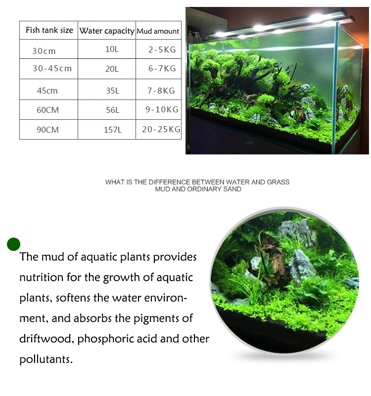 Aquarium Water Grass Mud Plant - огляд і ціна Aquarium Plant Seeds