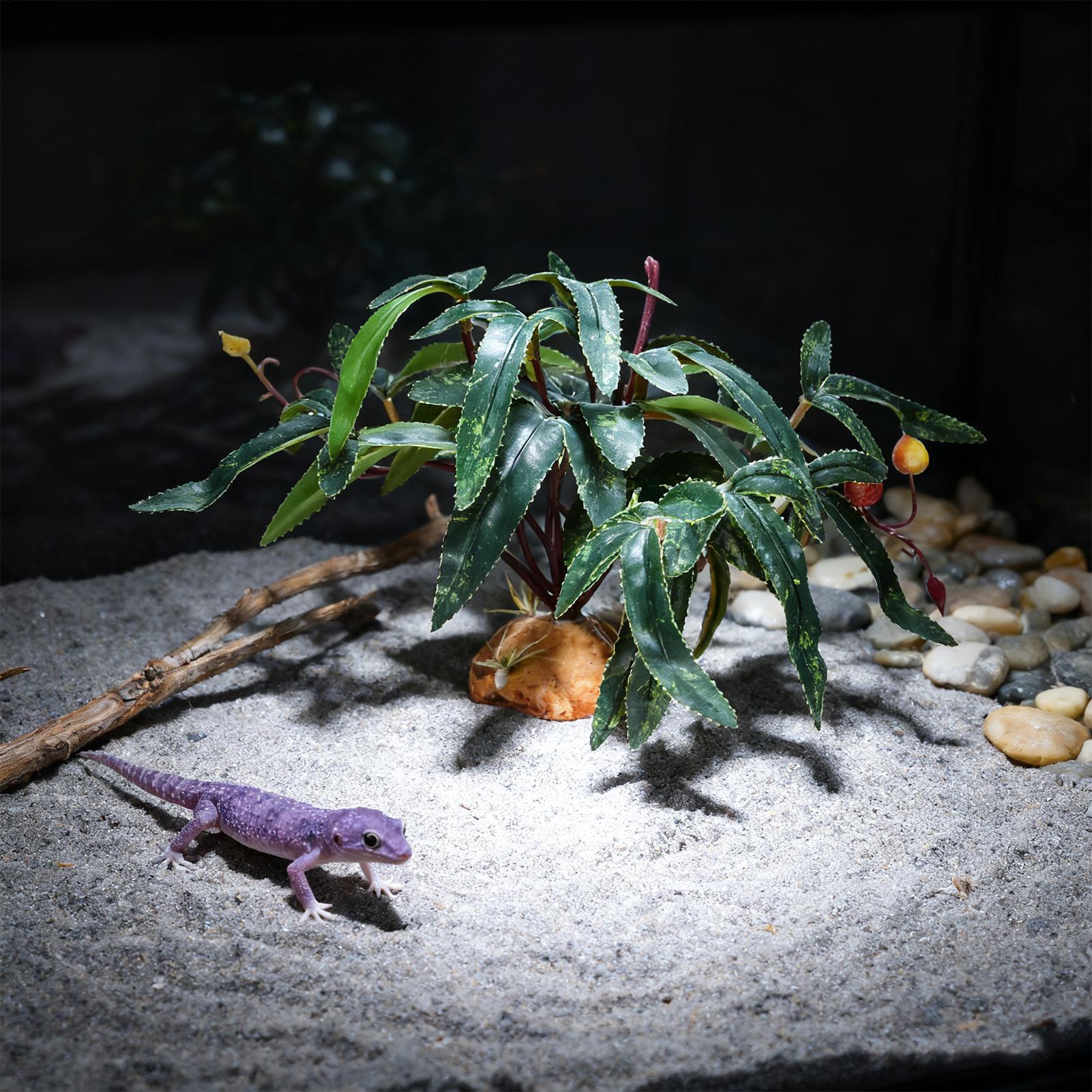 Fake Reptile Plants Snake Tank - огляд і ціна Aquarium Planted Tank
