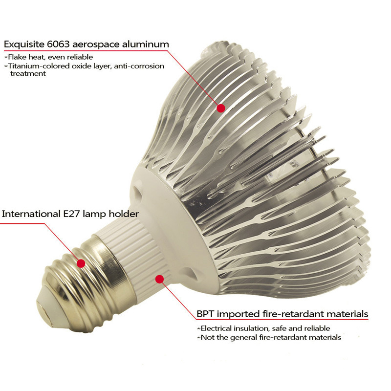 E27 LED Plant Grow Light bulb  - огляд і ціна Aquarium Plant Seeds