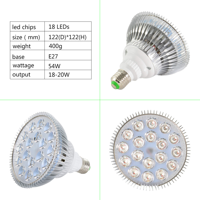 E27 LED Plant Grow Light bulb  - огляд і ціна Aquarium Plant Seeds