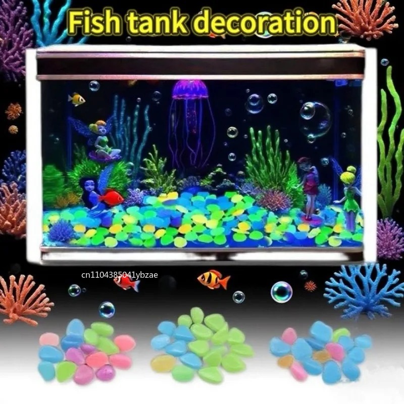 100-800pcs Glow in The Dark Pe - огляд і ціна Aquarium Plant