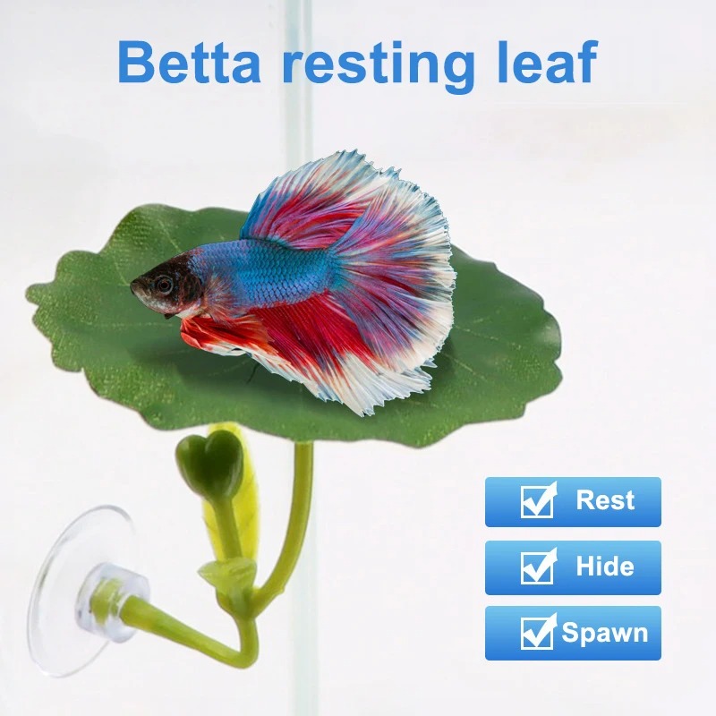Artificial Betta Leaf Hammock  - огляд і ціна Aquarium Plant Roots