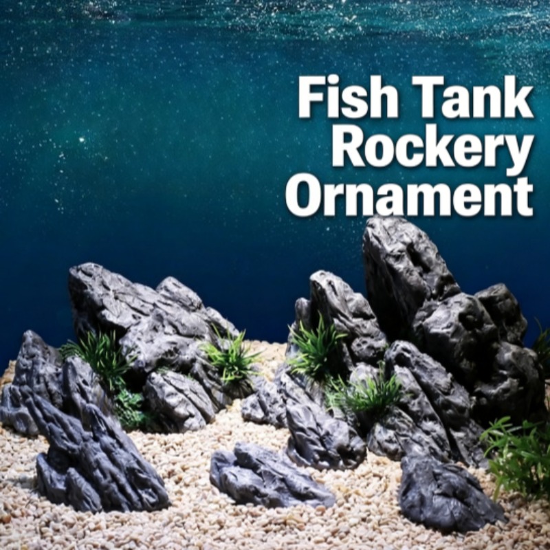 Aquarium Decor Simulation Ston - огляд і ціна Aquarium Planted Set Up