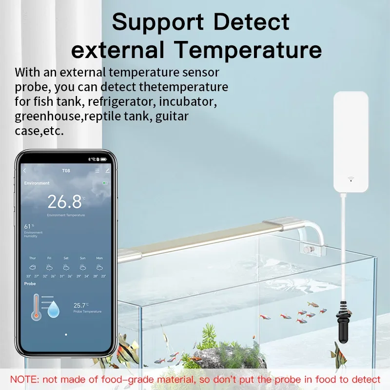 Tuya WiFi Temperature Humidity - огляд і ціна Aquarium Plant