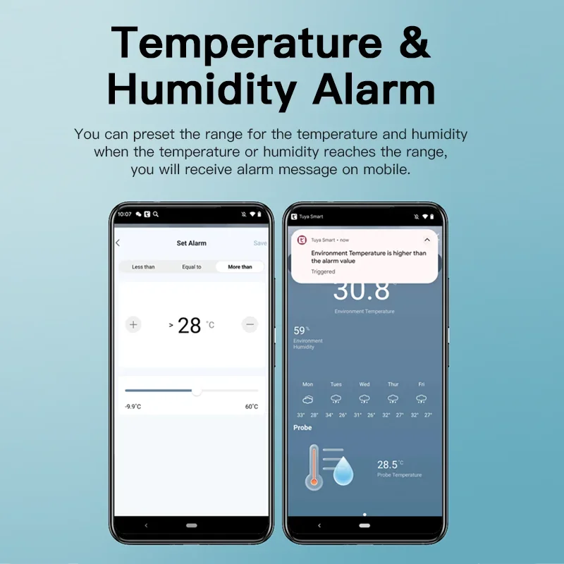 Tuya WiFi Temperature Humidity - огляд і ціна Aquarium Plant