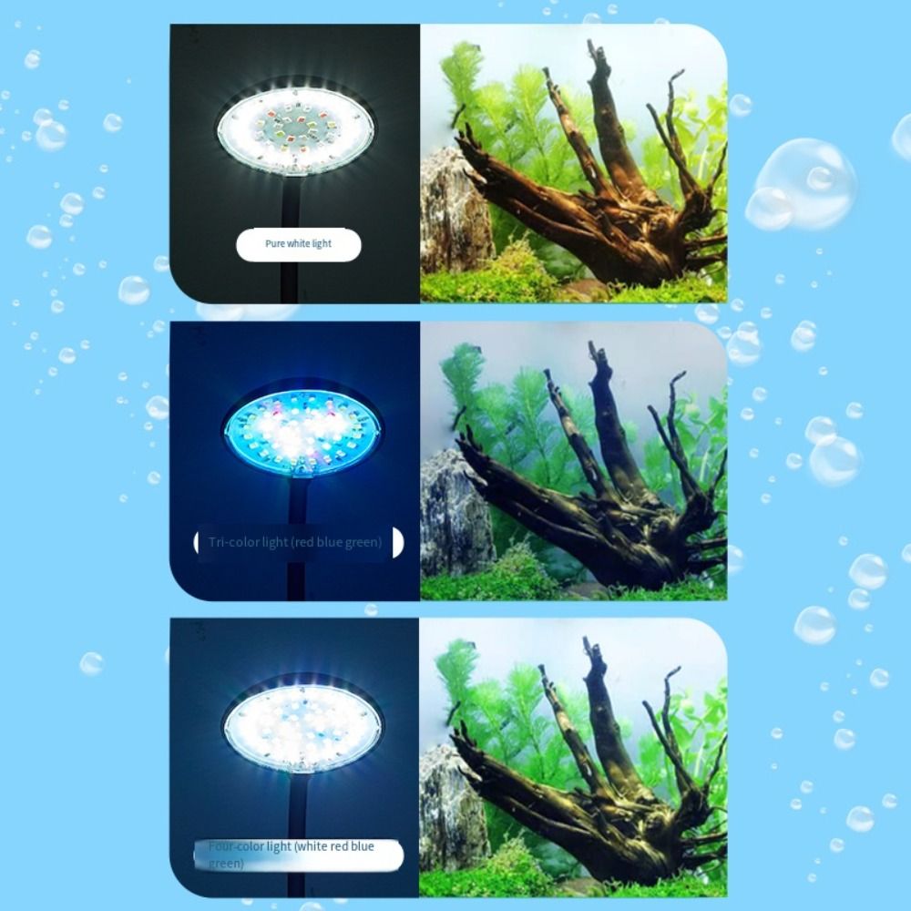 Mini Fish Tank Clip Lamp 360-D - огляд і ціна Planted Aquarium Mini