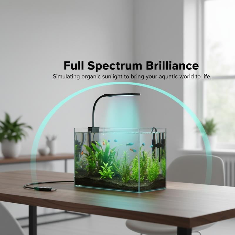 USB Aquarium Clip Light Flexib - огляд і ціна Aquarium Plant