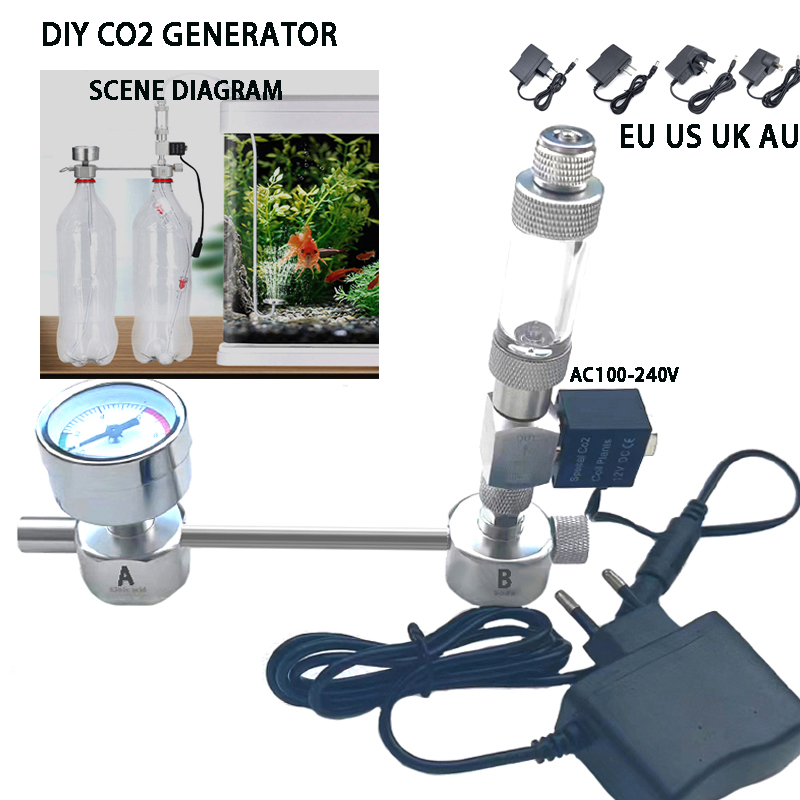 Aquarium DIY CO2 Generator Sys - огляд і ціна Planted Aquarium Co2 System
