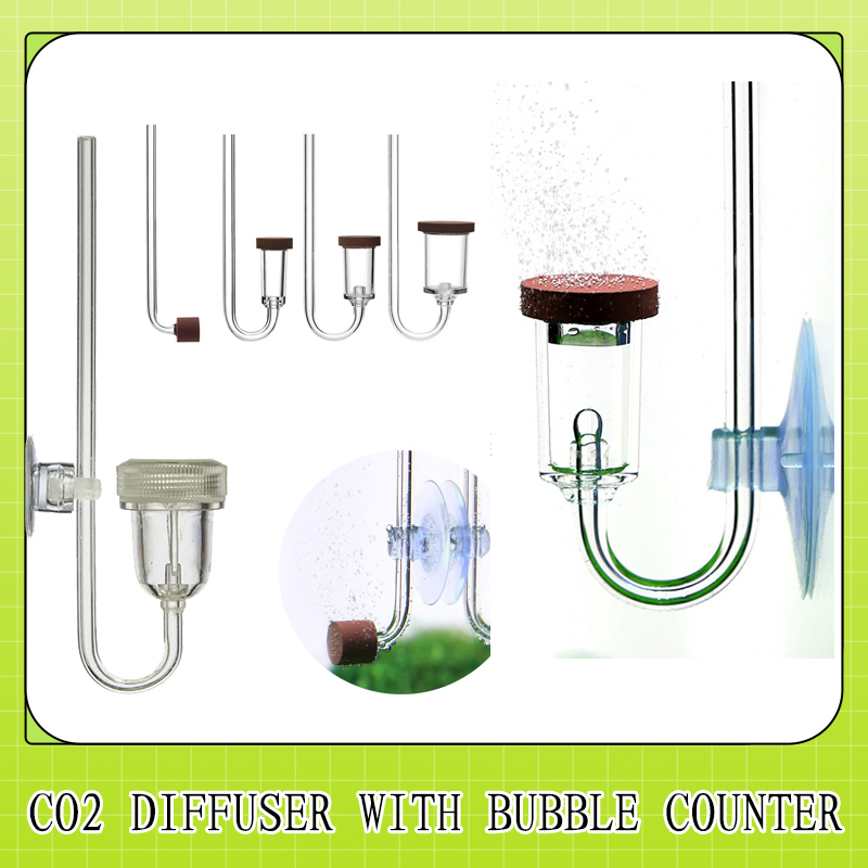 MINI CO2 Diffuser With Bubble  - огляд і ціна Planted Aquarium Mini