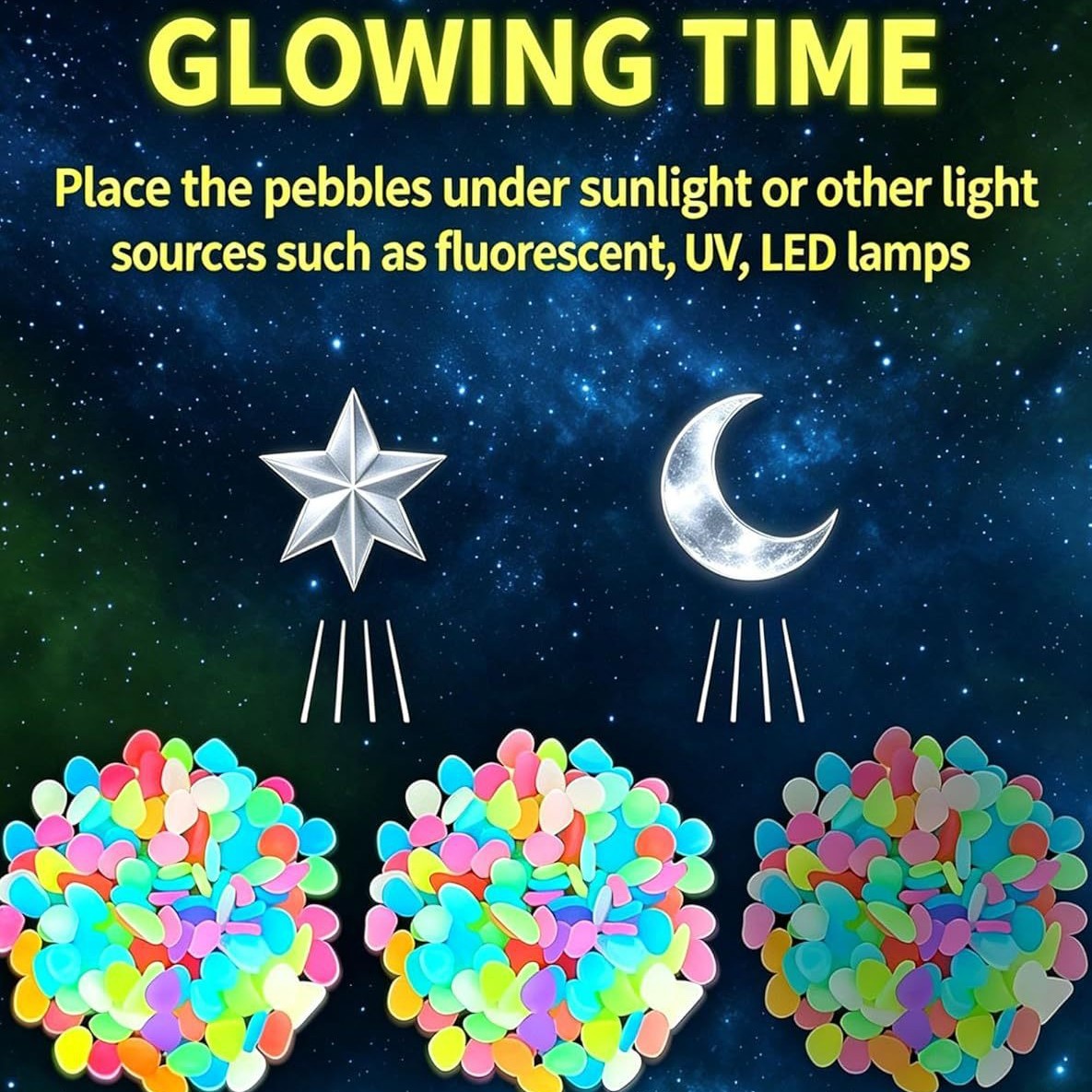 Colorful Glow In The Dark Lumi - огляд і ціна Aquarium Plant