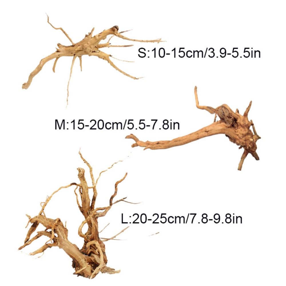 Natural Tree Trunk Aquarium De - огляд і ціна Aquarium Plant Roots