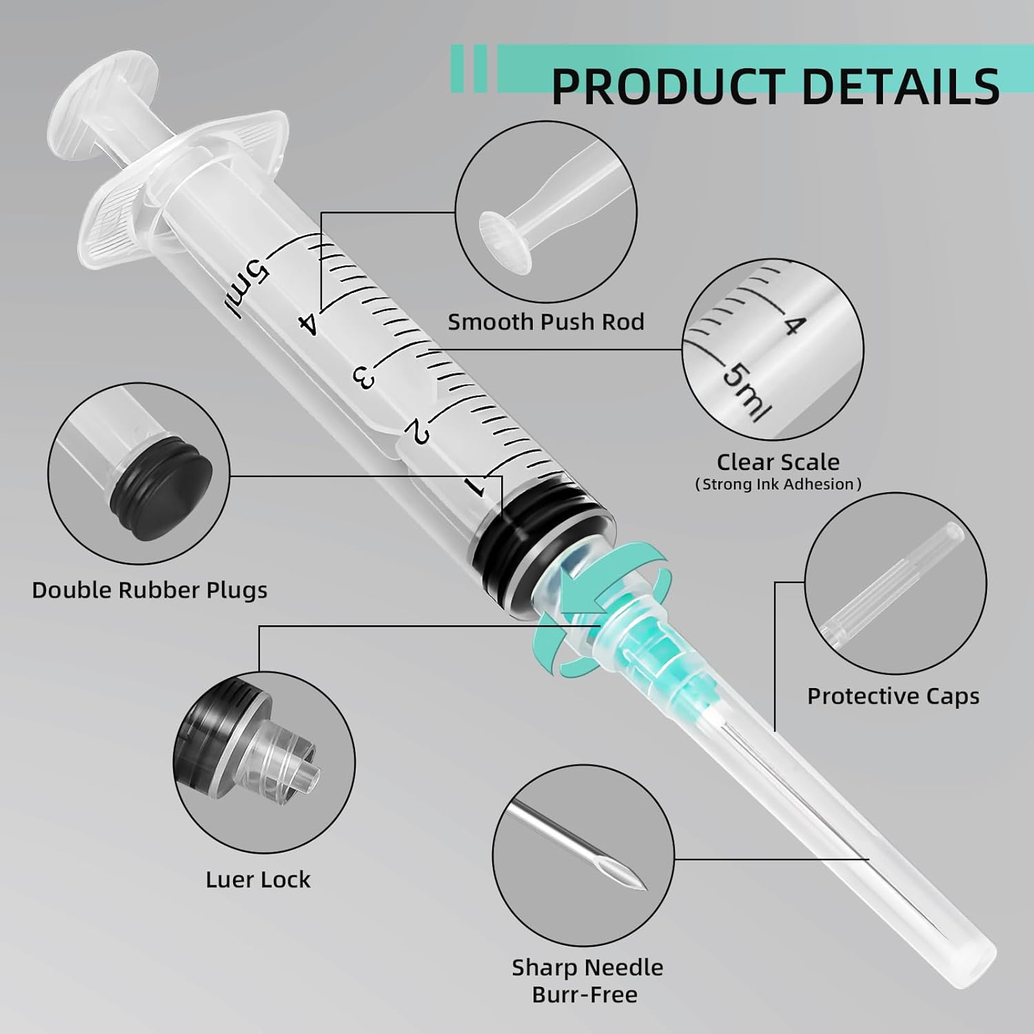 5ml Luer Lock Syringe, Suitabl - огляд і ціна Aquarium Plant