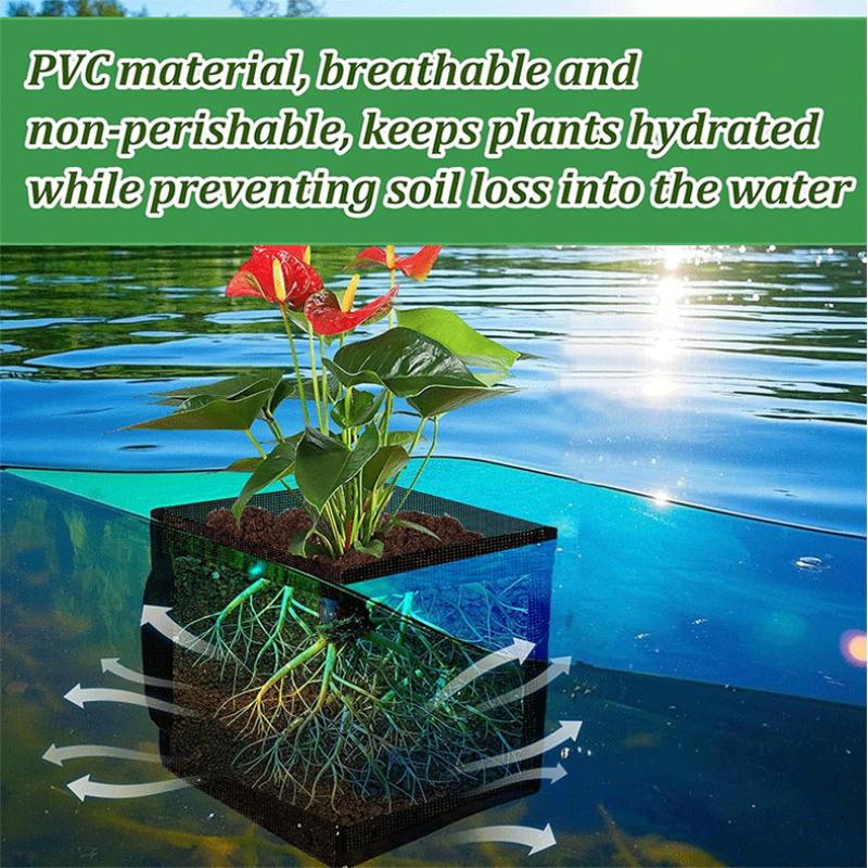 4 Pcs Black Mesh Pond Planting - огляд і ціна Aquarium Plant