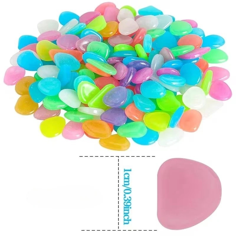 50-200pcs Glow in The Dark Peb - огляд і ціна Aquarium Plant