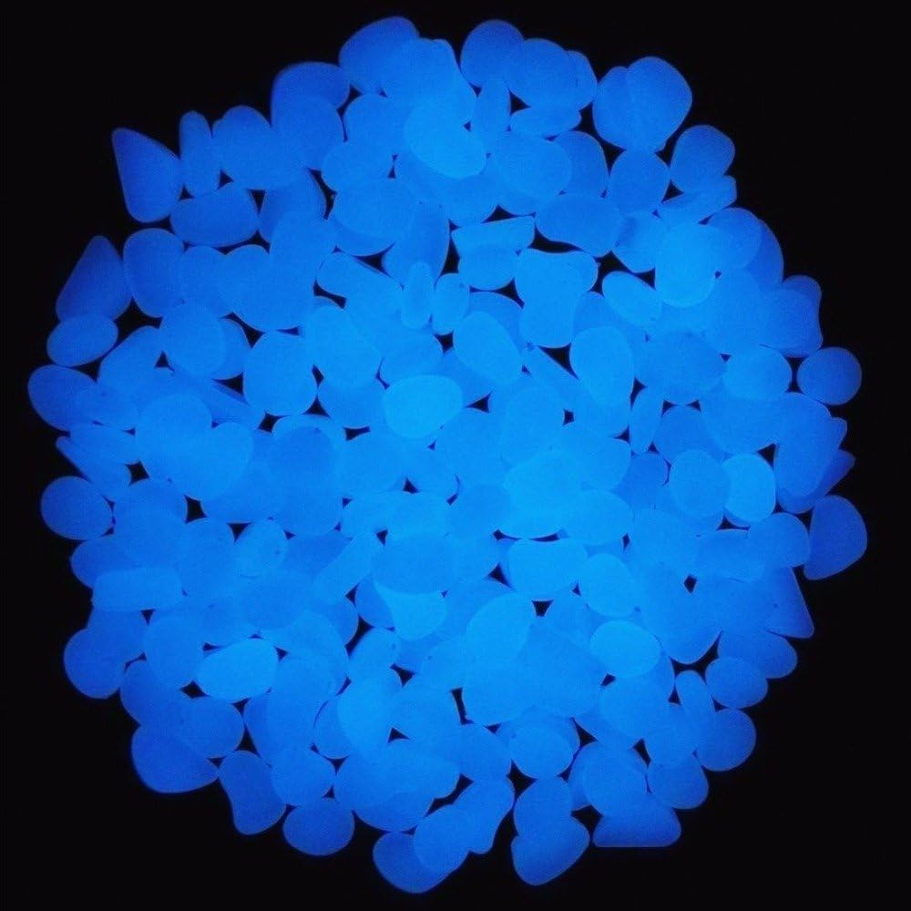 Fish Tank Rocks Glow Blue Pebb - огляд і ціна Aquarium Planted Tank