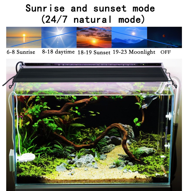 LED Fish Tank Light Full Spect - огляд і ціна Led Planted Tank Light