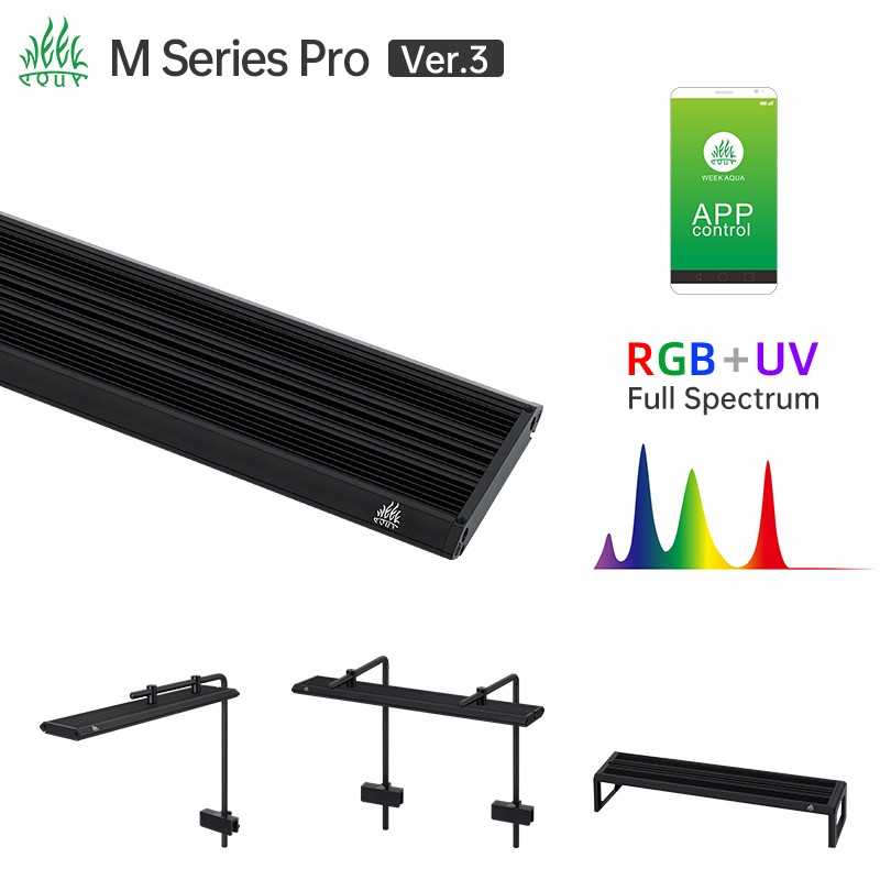Week Aqua M Series RGB UV LED  - огляд і ціна Led Planted Tank Light