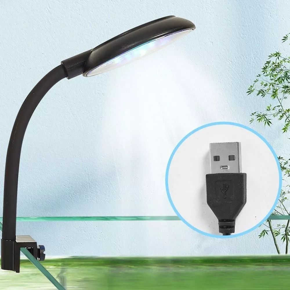 New Mini Fish Tank Clip Lamp 5 - огляд і ціна Planted Aquarium Mini