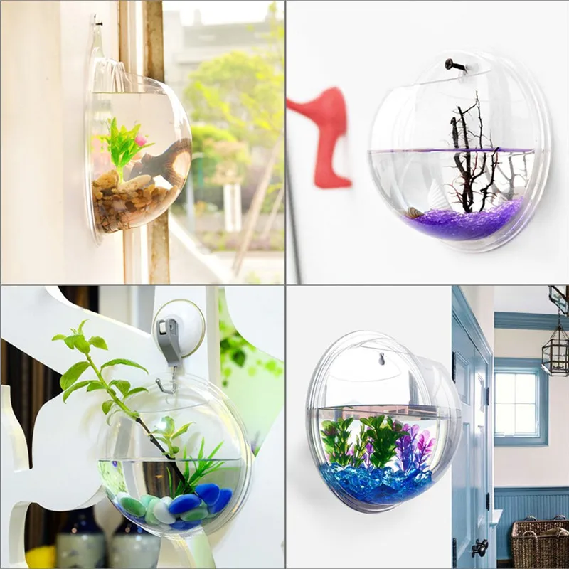Transparent acrylic hanging wa - огляд і ціна Planted Aquarium Mini