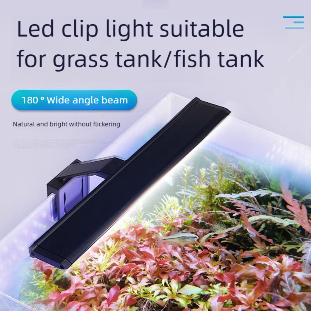 Mini Clip On Fish Tank Light D - огляд і ціна Planted Aquarium Mini