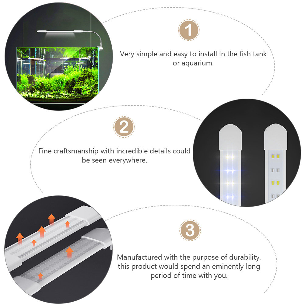 1Pcs Aquarium Lighting Fish Ta - огляд і ціна Aquarium Planted Set Up