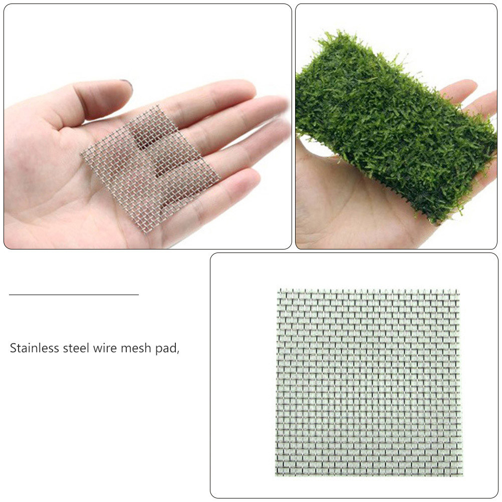 15Pcs Stainless Steel Mesh Pad - огляд і ціна Aquarium Plant